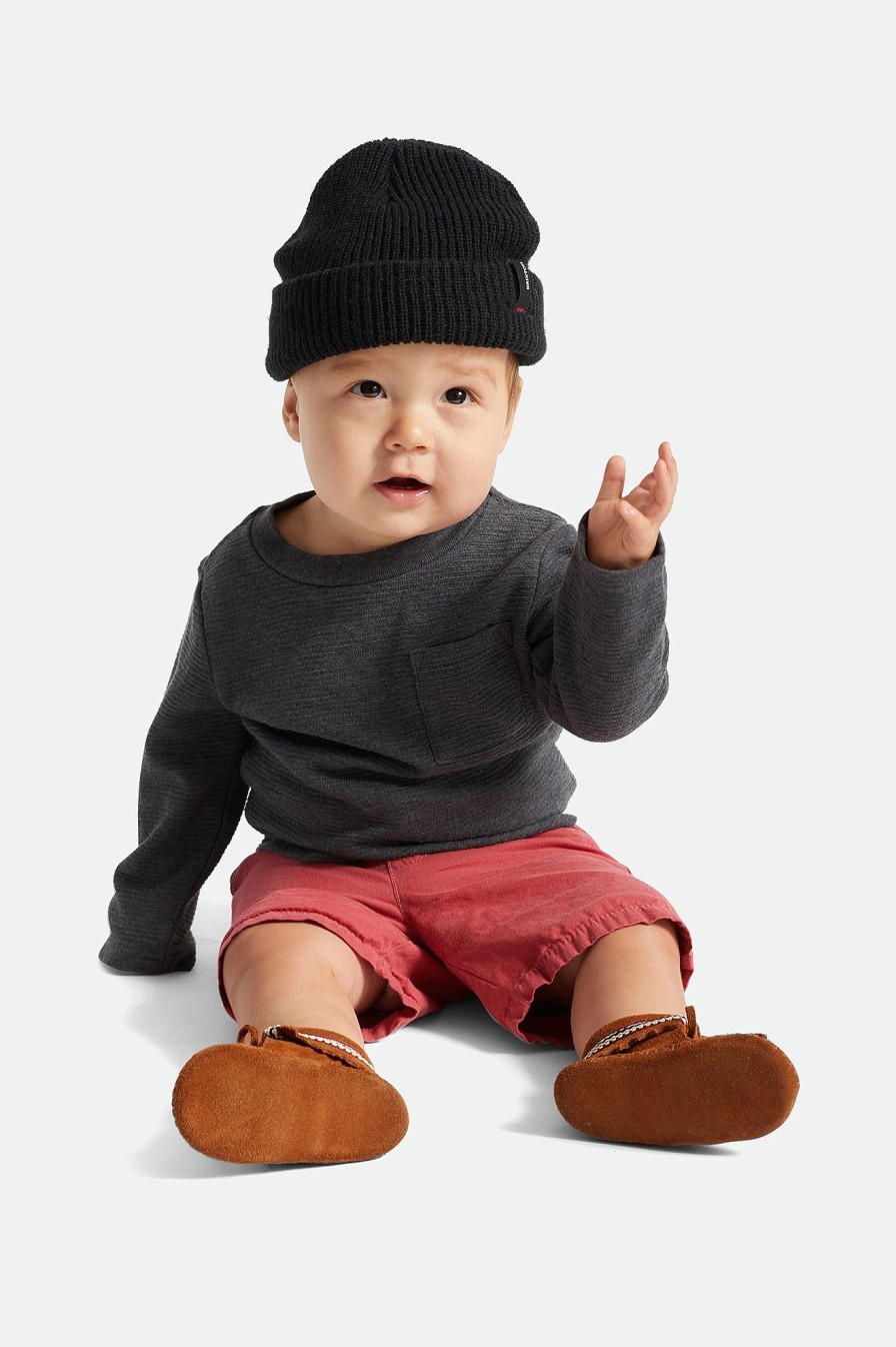 Brixton Baby Heist-Muts Zwart Clearance