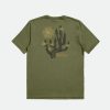 Brixton Valley S/S Op Maat Gemaakt T-Shirt Zeekelp Wholesale