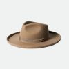 Brixton Victoria Vilt Fedora Zand Best