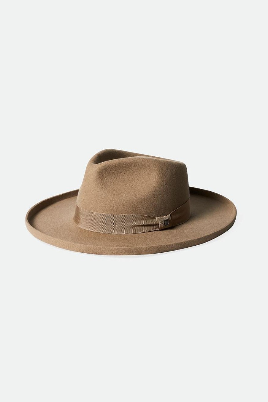 Brixton Victoria Vilt Fedora Zand Best