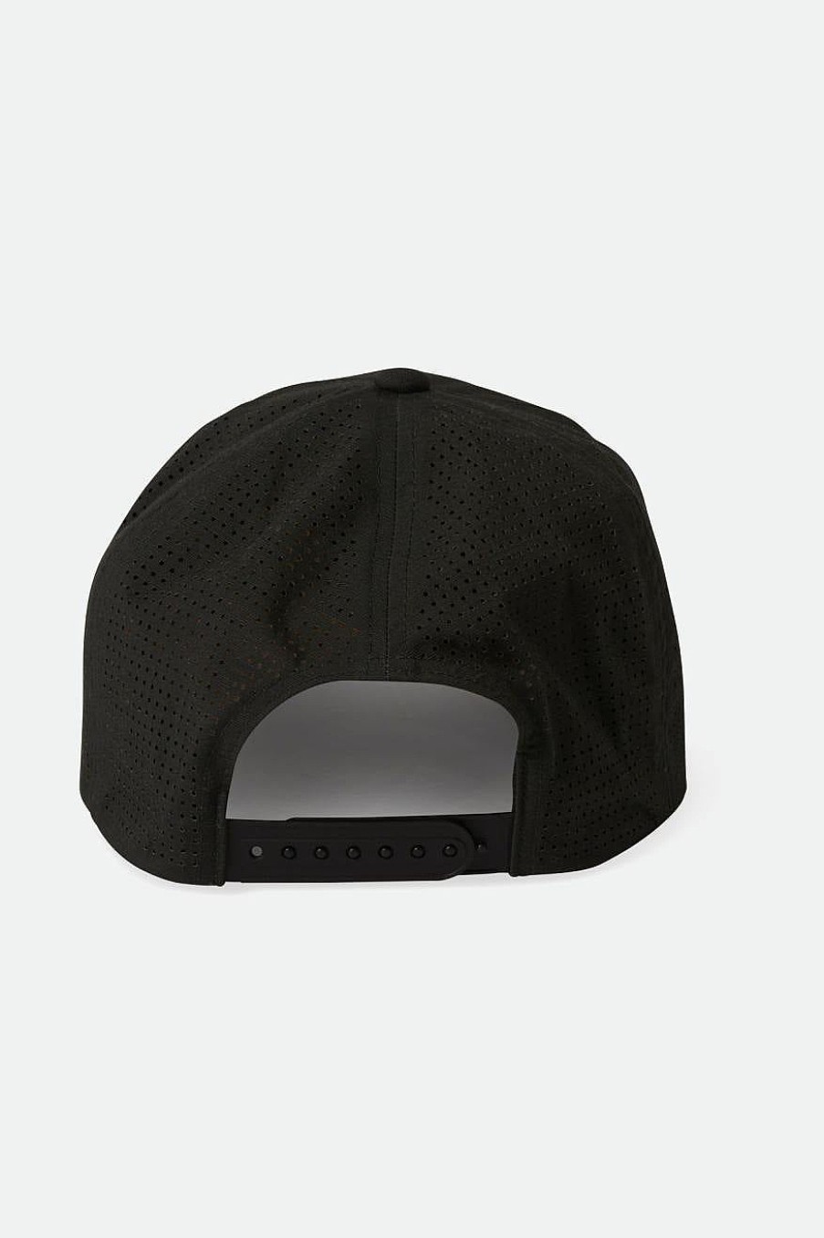 Brixton Bouwers Coolmax Mp Snapback Zwart Gewassen New