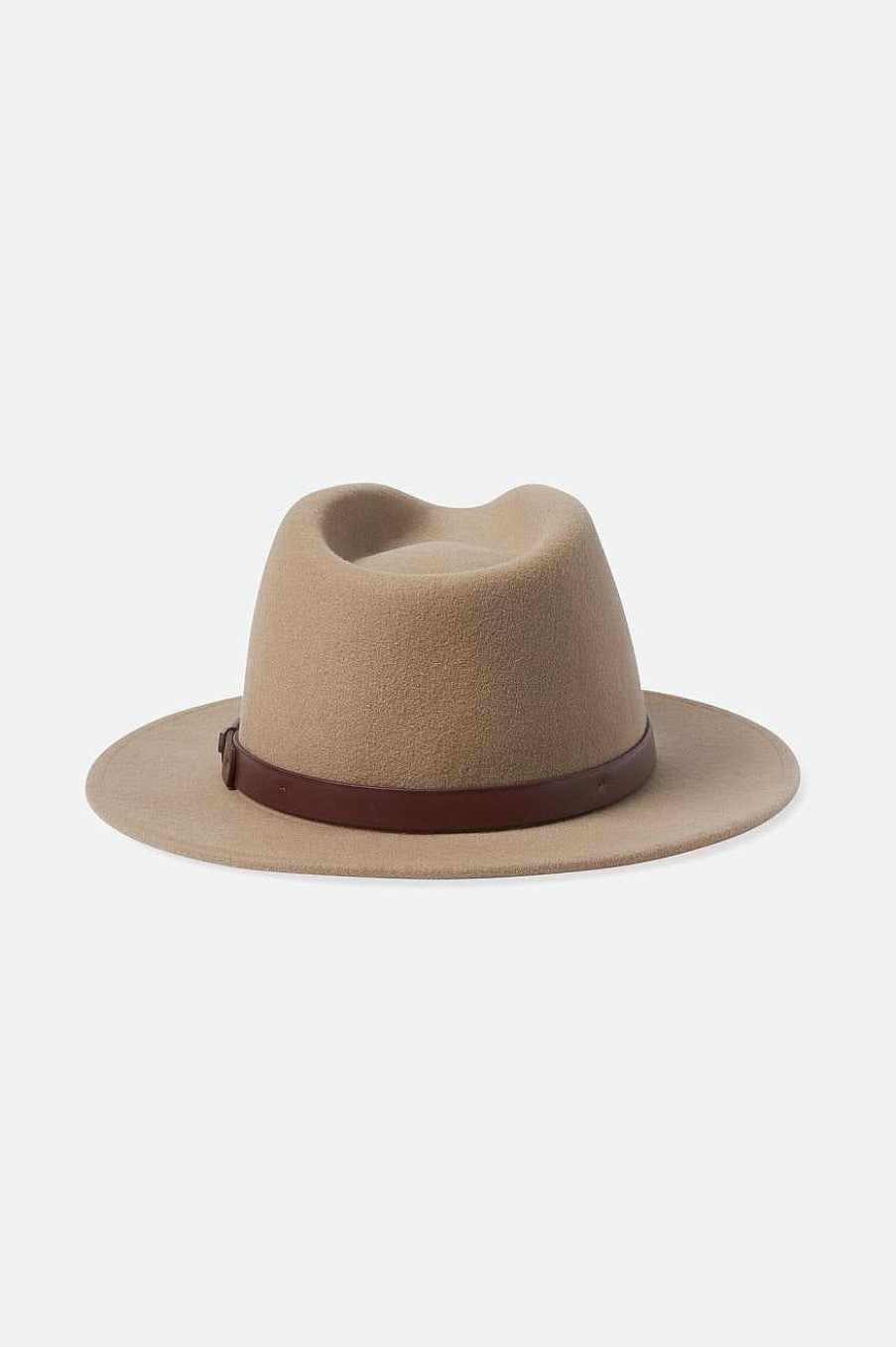 Brixton Messer Fedora Zand Clearance