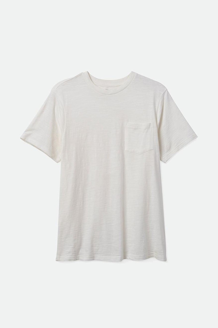 Brixton Basic Slub S/S Zak-T-Shirt Gebroken Wit Online