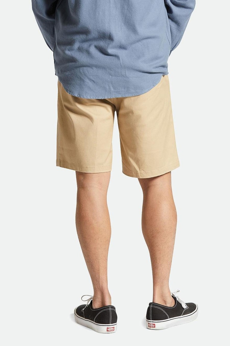 Brixton Keuze Chino Kort 9" Zand Clearance