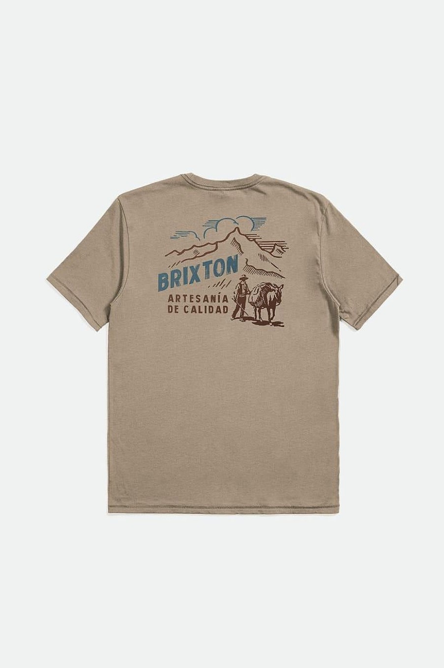 Brixton Harvester S/S Op Maat Gemaakt T-Shirt Havermout Best