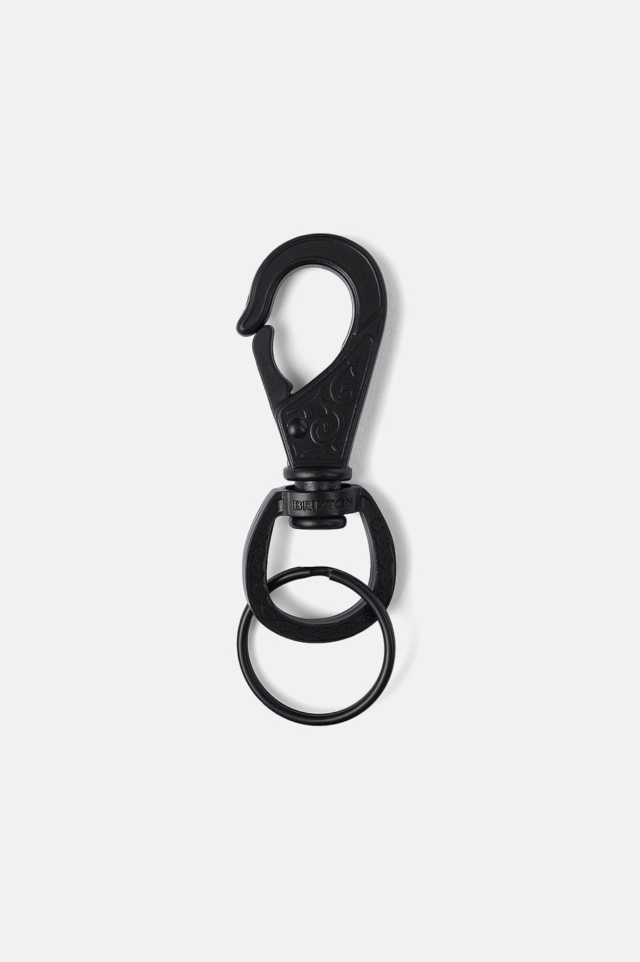 Brixton Scroll Sleutelhanger Zwart Online