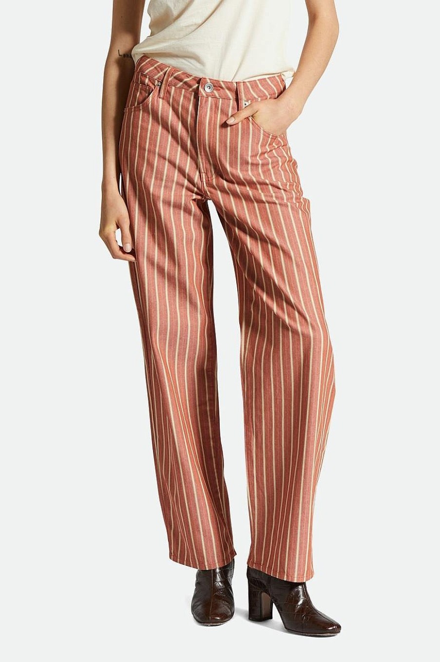 Brixton Lomas Broek Terracotta Online