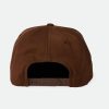 Brixton Homer Mp-Snapback Sepia New