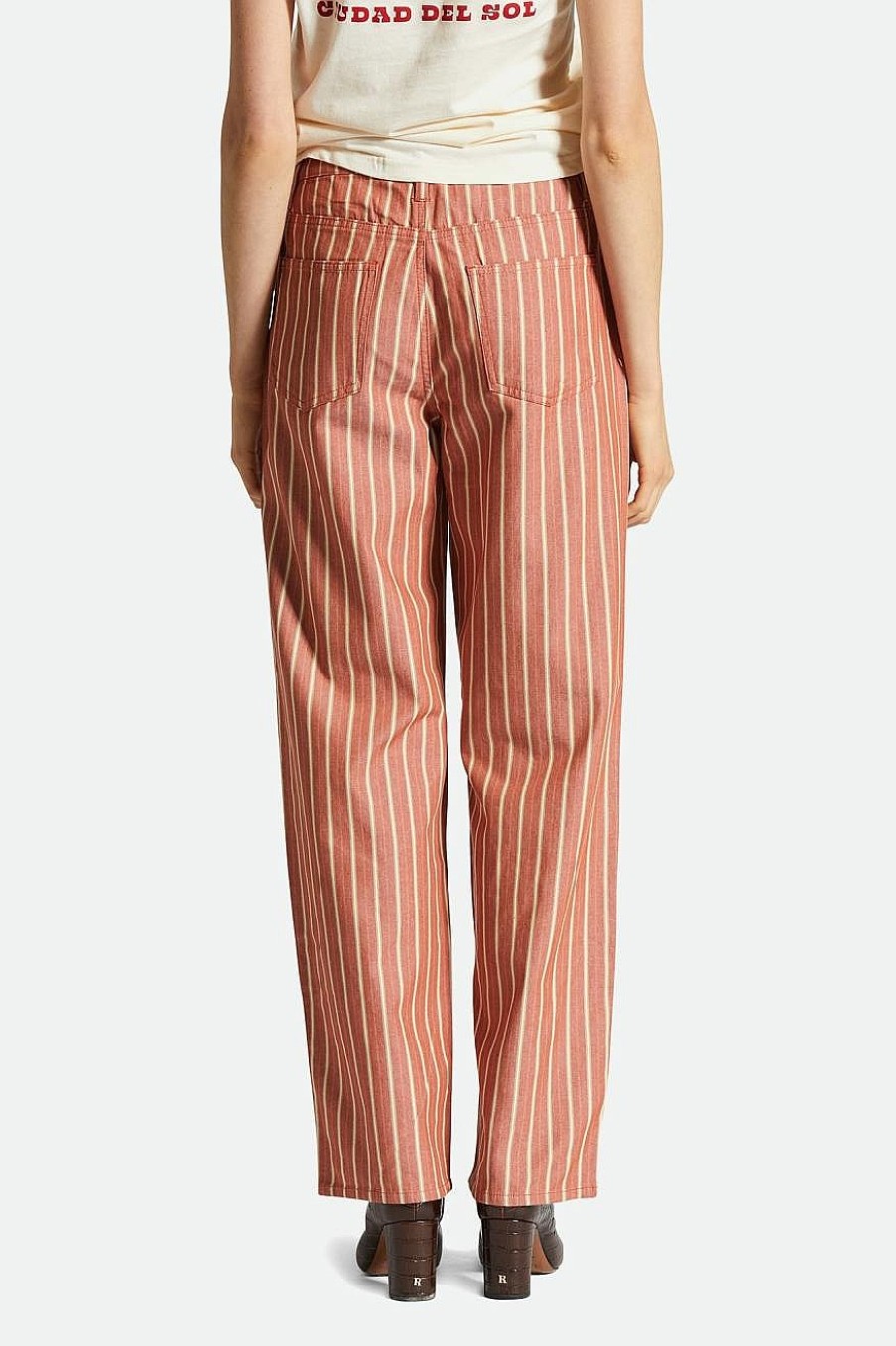 Brixton Lomas Broek Terracotta Online