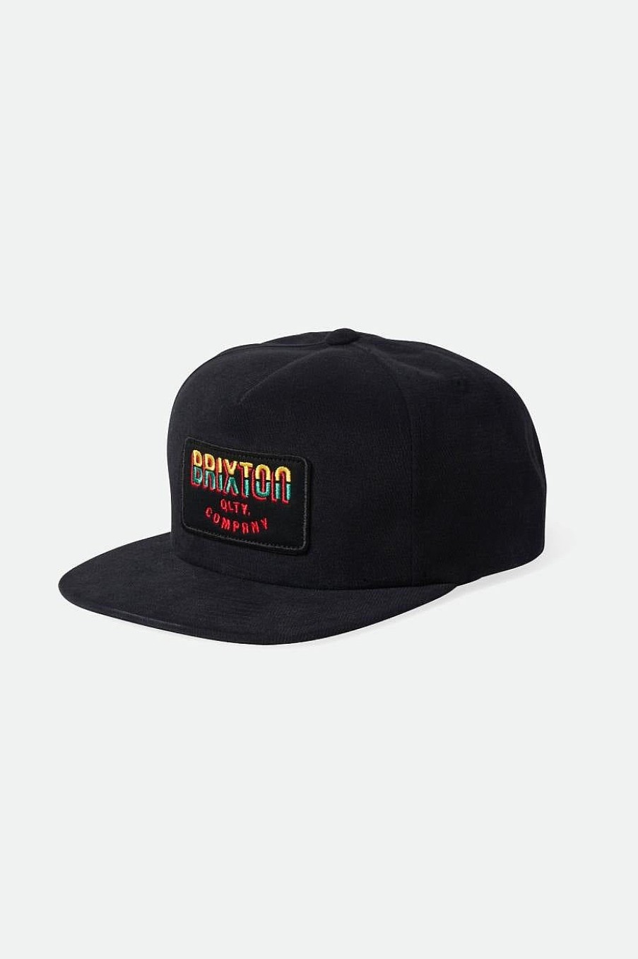 Brixton Buurman Mp Snapback Zwarte Sol-Was Clearance